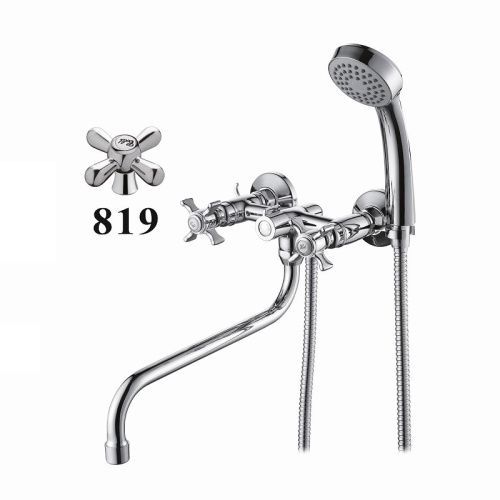 Смеситель для ванны D-Lin D143819 настенный хром