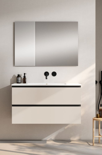 Тумба под раковину Visobath Granada 70456/87605 100х45х55 подвесная цвет бежевый