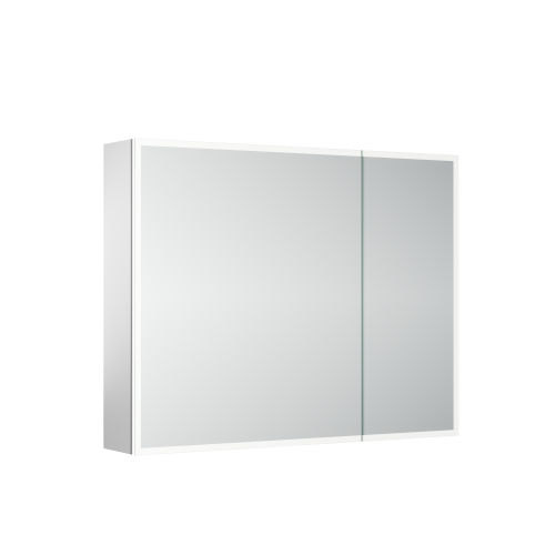 Зеркало-шкаф Sancos Evoke SC8090 90х14х70 настенный цвет серый Зеркало-шкаф Sancos Evoke SC8090 90х14х70 настенный цвет серый