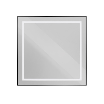 Зеркало BelBagno Kraft SPC-KRAFT-800-800-SENS-NERO 80х80