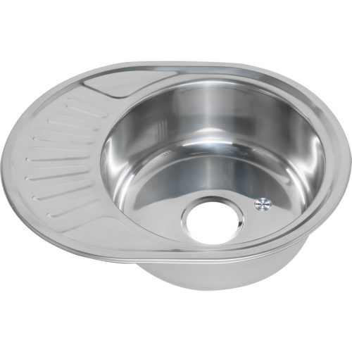 Кухонная мойка Melana 125 t (*15) 57x45 цвет хром