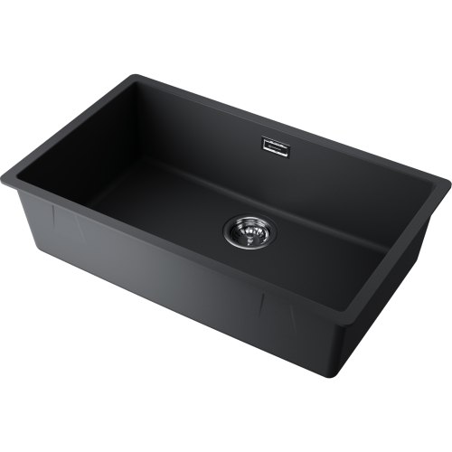 Кухонная мойка Omoikiri Yamakawa 4997281 76х46 цвет черный