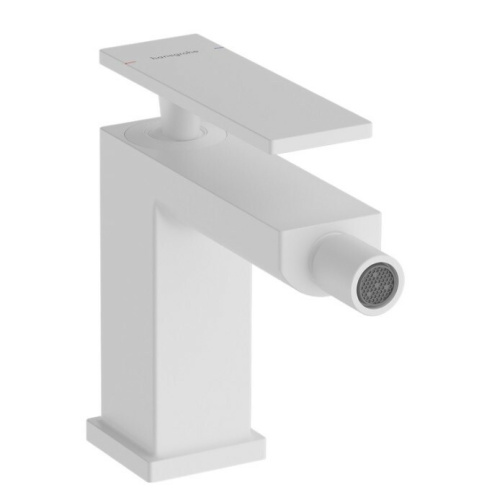 Смеситель Hansgrohe Tecturis E 73200700 на биде белый матовый