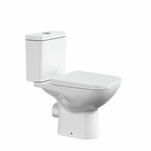 Унитаз напольный с бачком Taliente Elegia Vortex EG25065 белый с сиденьем микролифт безободковый душевой смыв