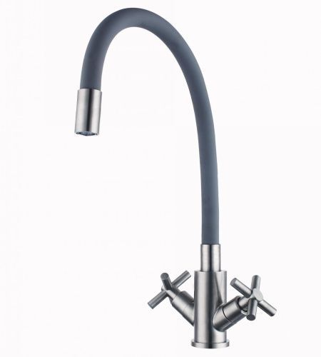 Смеситель для кухни Fmark FS8442-04 на мойку сатин