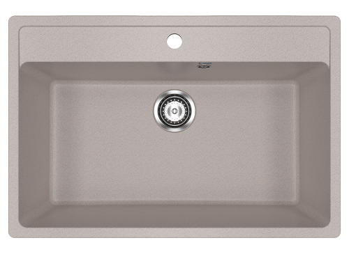 Кухонная мойка Ulgran Classic U-600-302 76х51 цвет песочный