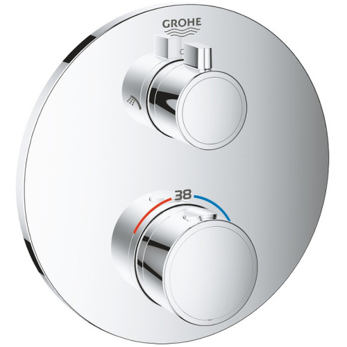 Смеситель Grohe Grohtherm 24076000 встраиваемый хром с термостатом