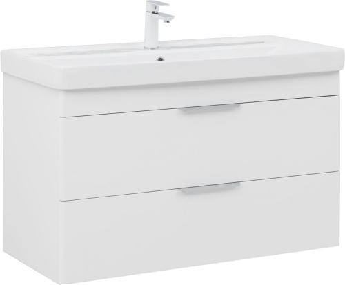 Тумба под раковину Aquanet Ирис new 00339280 98,5х45,2х57,2 подвесная