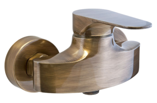 Смеситель для душа Remer Class Line LC31VO настенный латунь брашированная без термостата