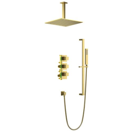 Душевая система Timo Selene SX-2039/17SM встраиваемая в стену с термостатом