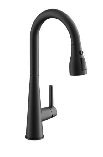 Смеситель для кухни Belz B816 B74816-7 на столешницу черный