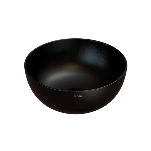 Раковина Globo T-Edge 37 см B6T37.AR накладная цвет черный матовый