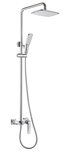 Душевая стойка Boheme Venturo 378 настенная цвет хром