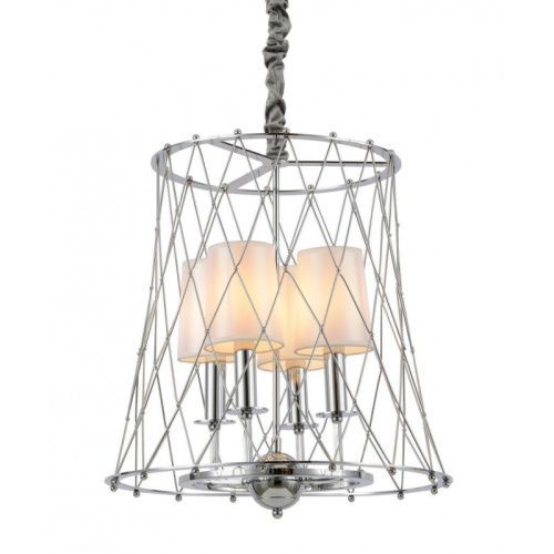 Люстра подвесная Lumina Deco Berton (Бертон) LDP 8013-4 CHR