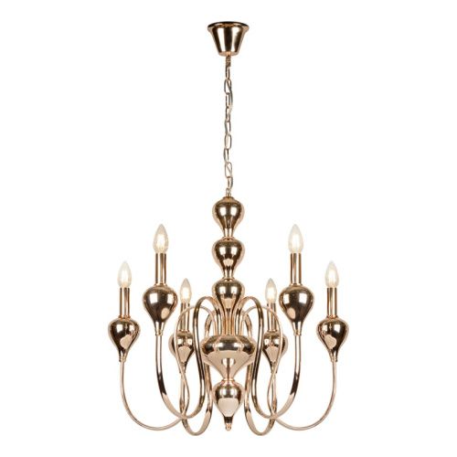Люстра подвесная iLamp Lady (Лады) 88003-6 GD