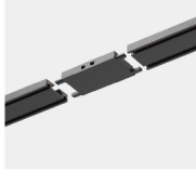 Соединитель прямой для магнитного шинопровода Italline IT09-9028 black - фото 2