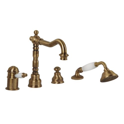 Смеситель Migliore OXFORD 19087 на борт ванны бронза