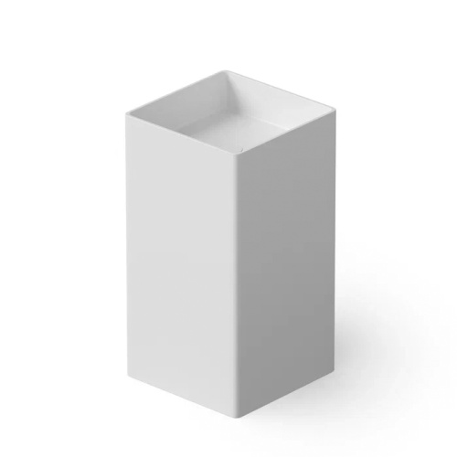 Раковина керамическая Dea Design Pedestal Basin DD2017 400 18 40х40 напольная цвет белый без отверстий под смеситель