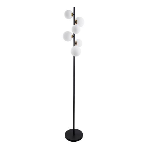 Торшер Arte Lamp Gemini (Гемини) A2243PN-6BK