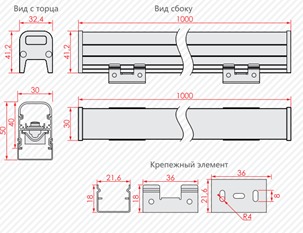 Светильник трубка светодиодная архитектурная SignImpress TQN-8100 RGB - фото 4