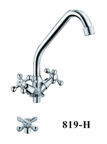 Смеситель для кухни D-Lin D151819-H на мойку хром