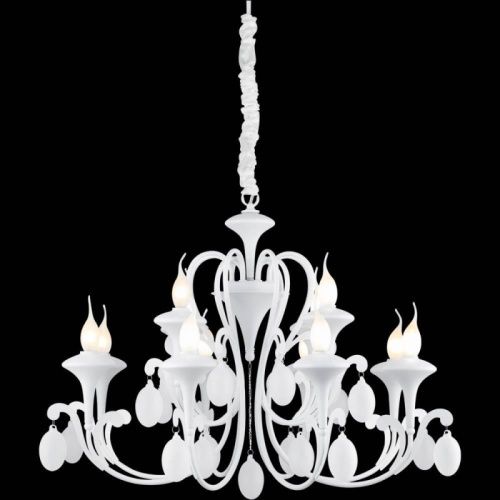 Люстра подвесная Arte Lamp Montmartre (Монтмартре) A3239LM-12WH