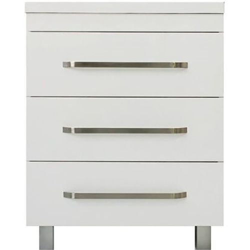 Тумба с раковиной Эстет Monaсo 60 ФР-00002264 60х50 напольная цвет белый