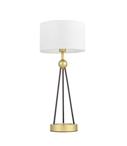 Настольная лампа Lumina Deco Belforte (Белфорте) LDT 5527 GD+WT