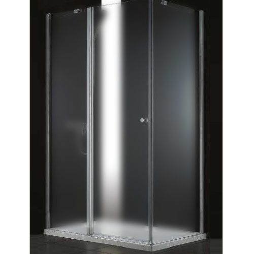 Душевой уголок Cezares ELENA ELENA-W-AH-1-120/90-P-Cr-L 120х90 стекло рифленое профиль хром без поддона