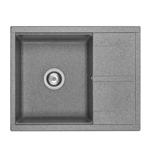 Мойка кухонная Aquaton Делия 1A718632DE230 65х51 цвет серый