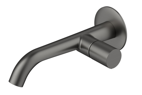 Смеситель для раковины AltroBagno Bilancia AltroBagnoBilancia010803GM встраиваемый в стену оружейная сталь