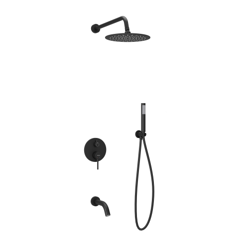 Душевая система Sancos Select SC3004MB встраиваемая в стену