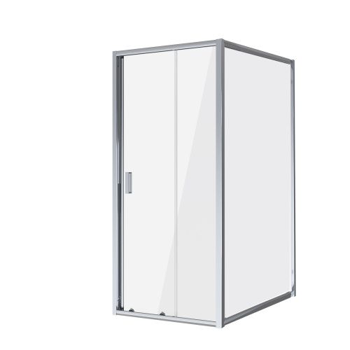 Душевой уголок Niagara Nova NG-62-8A-A90 90х80 стекло прозрачное профиль хром без поддона