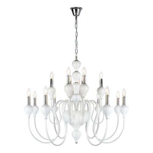 Люстра подвесная iLamp Lady (Лады) 88003-10+5 WH
