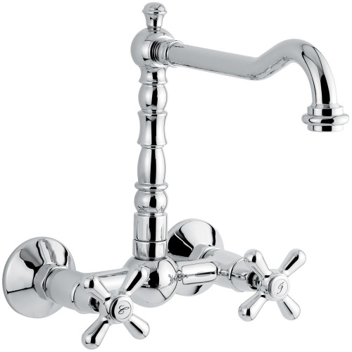 Смеситель для кухни Emmevi Deco Old 12645/CR настенный хром