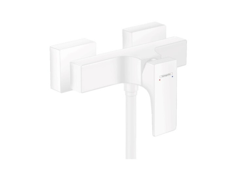 Смеситель Hansgrohe Metropol 32560700 настенный белый матовый без термостата