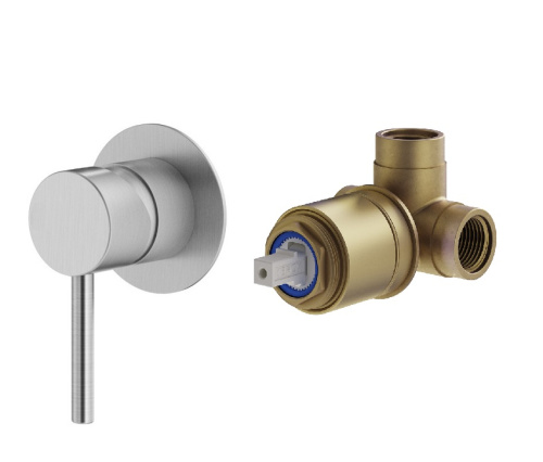 Смеситель для душа Plumberia Selection Ixo KITXO1135CS встраиваемый хром