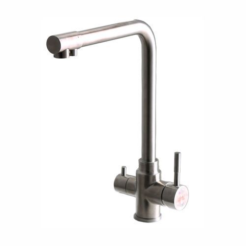 Смеситель для кухни Fashun A54309 на мойку сатин