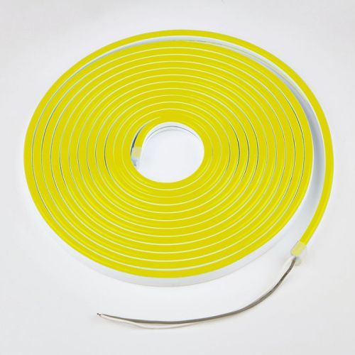 Светодиодная лента Uniel ULS-N11 ULS-N11-2835-120LED/m-8mm-IP67-DC24V-10W/m-15M-YELLOW катушка в герметичной упаковке