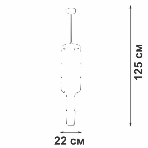 Люстра на штанге Vitaluce V58720-8/9PL - фото 2