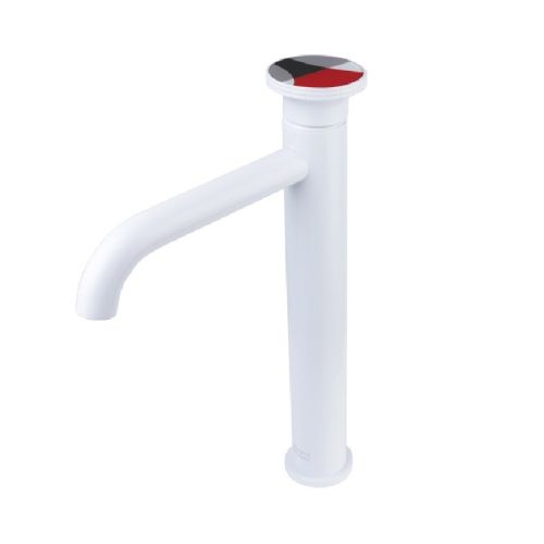 Смеситель Bronze de Luxe OMG! 9008W-R на раковину белый