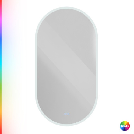 Зеркало Cezares CZR-SPC-ELS-550-1050-RGB-TCH 55х105