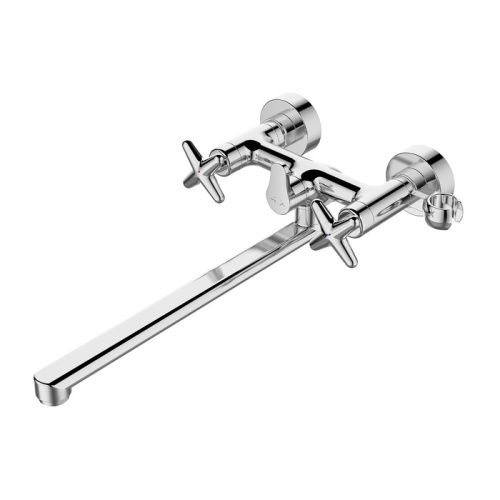 Смеситель для ванны и душа IDDIS Acros ACRSBL2i10WA настенный хром