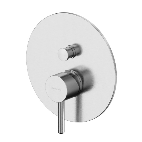 Смеситель для душа Whitecross Y brushed nickel Y1235NIB встраиваемый никель брашированный без термостата