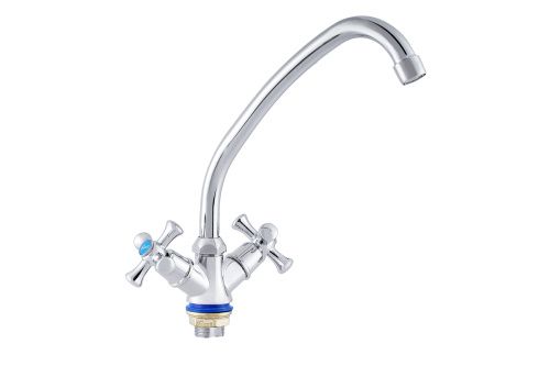 Смеситель для кухни FAUZT FZs-223-07 на мойку хром