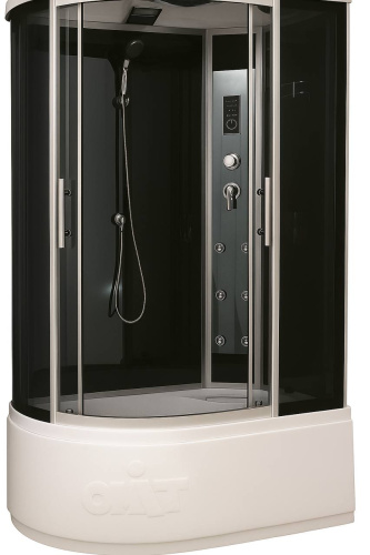 Душевая кабина Timo Standart T-1120R 120х85 асимметричная с крышей ориентация правая