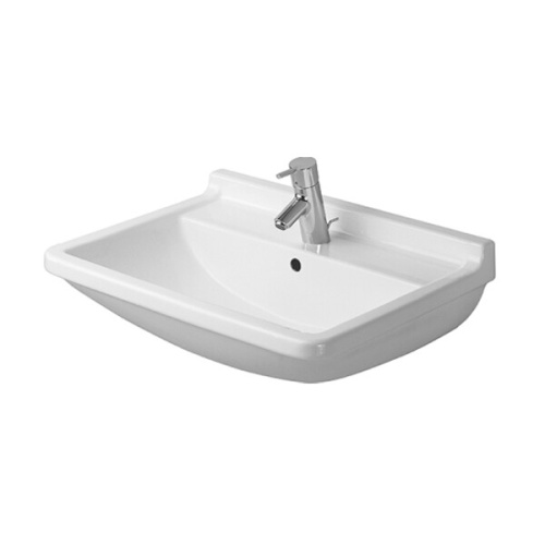 Раковина Duravit Starck 3 55 см 300550000 подвесная цвет белый