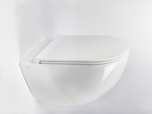 Чаша унитаза подвесная Galassia Dream 7317 цвет белый без сиденья безободковая каскадный смыв