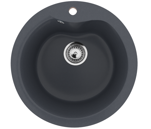 Кухонная мойка Ulgran Classic U-102-343 48х48 цвет антрацит