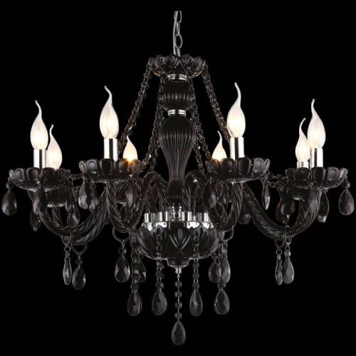 Люстра подвесная Arte Lamp Teatro (Театро) A3964LM-8BK